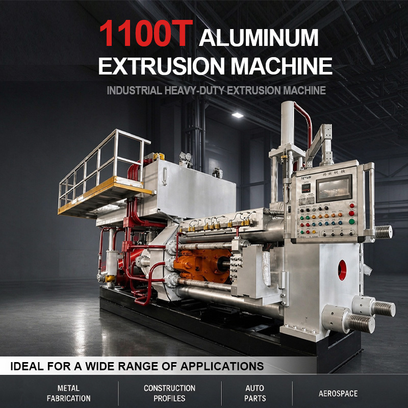 1100ton aluminum extrusion machine