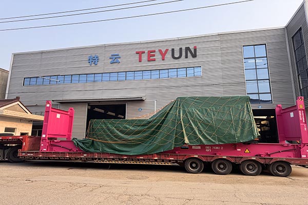 Teyun Ships High-Capacity 1000T Box Shear to Brazil